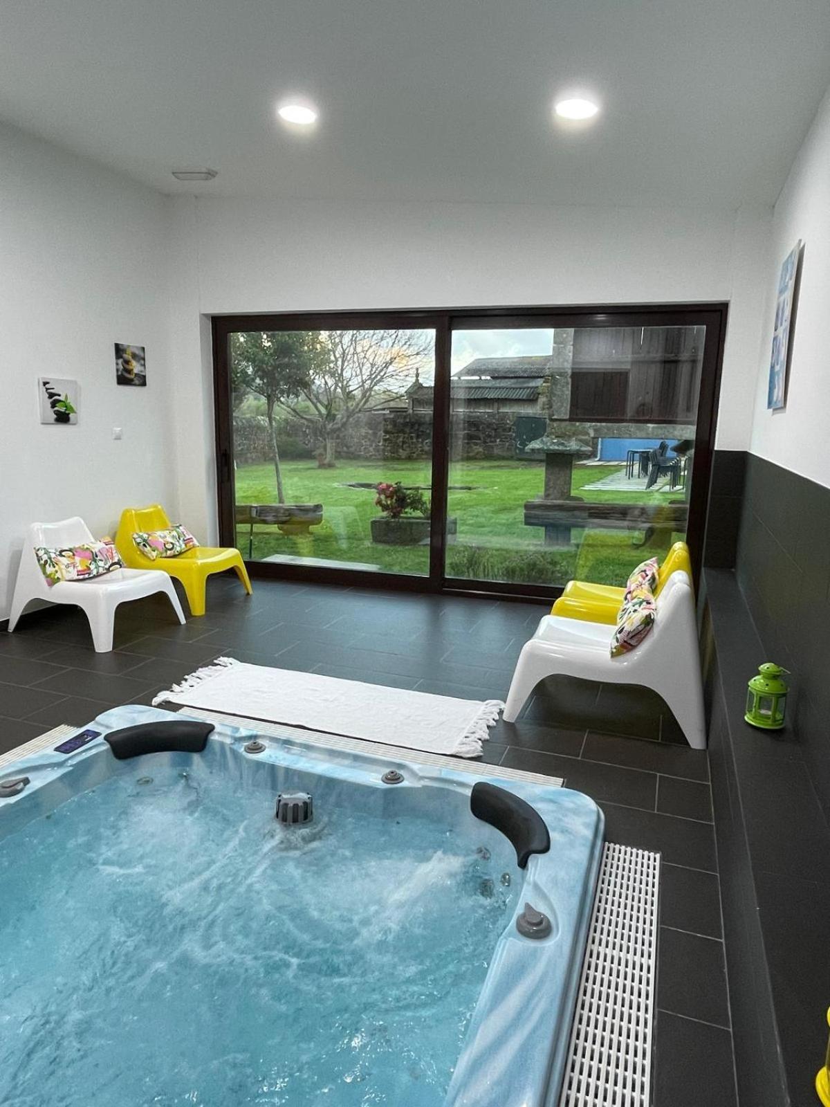 A Ribeira Do Tambre Guest House Troitosende ภายนอก รูปภาพ