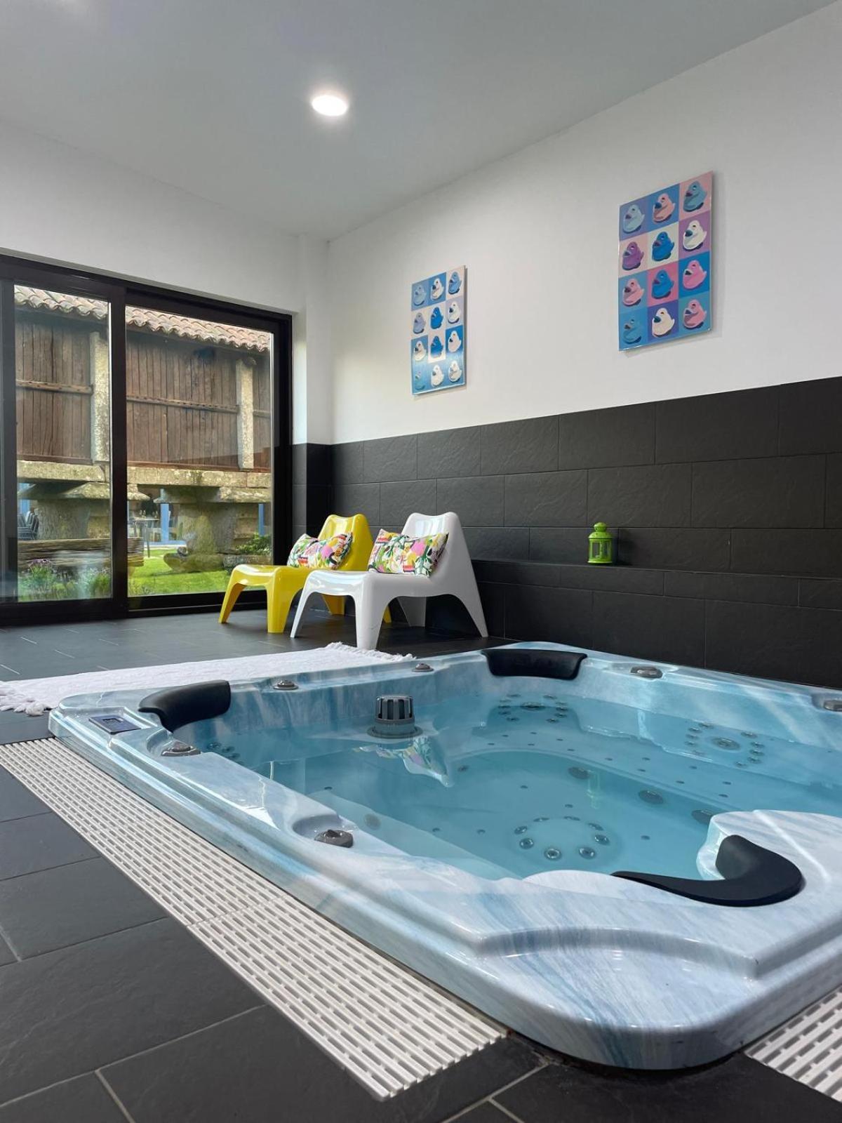 A Ribeira Do Tambre Guest House Troitosende ภายนอก รูปภาพ