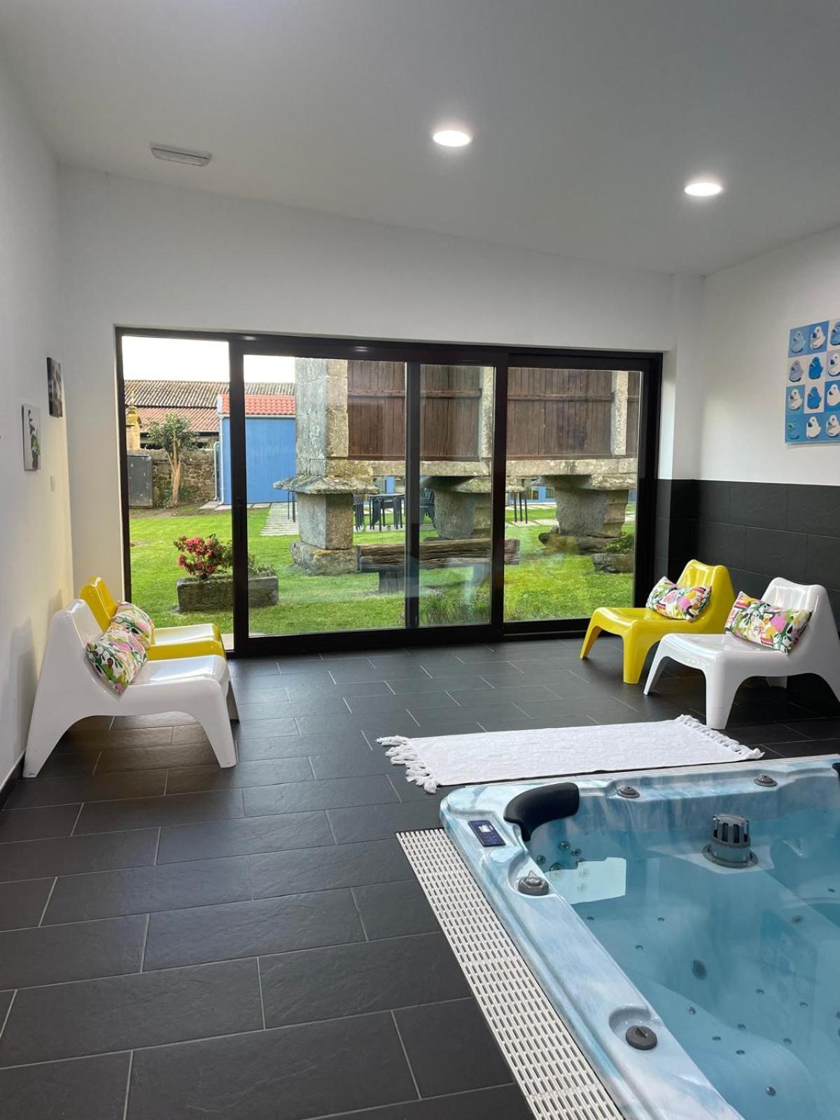 A Ribeira Do Tambre Guest House Troitosende ภายนอก รูปภาพ